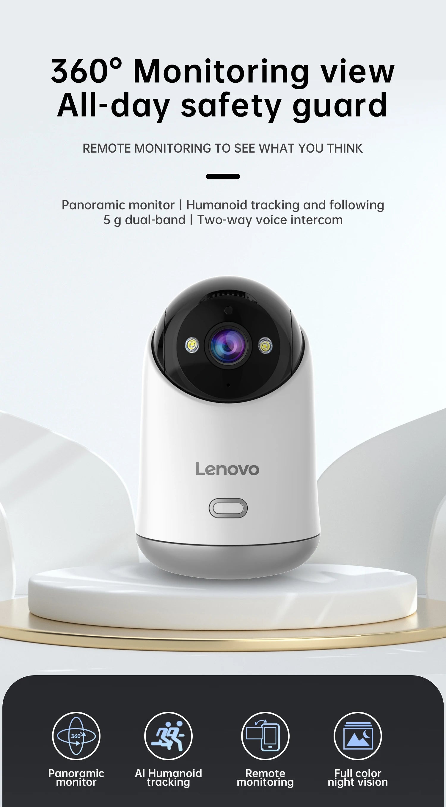 OracleCam Lenovo 5MP WiFi Camera