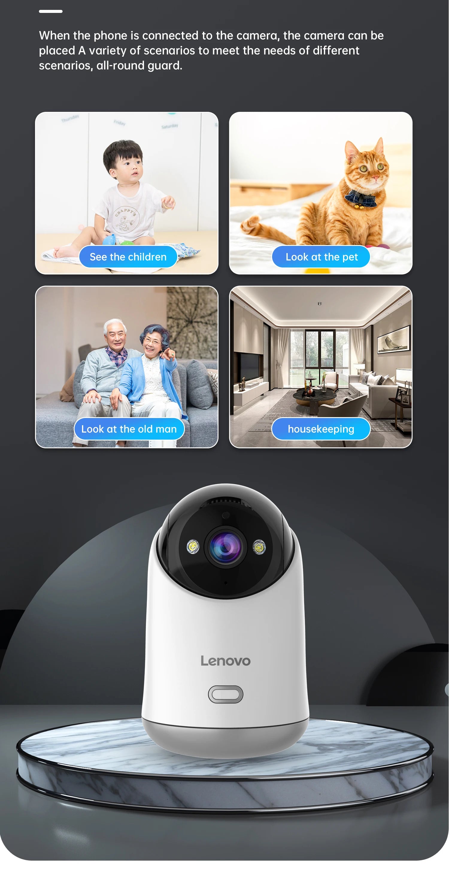 OracleCam Lenovo 5MP WiFi Camera