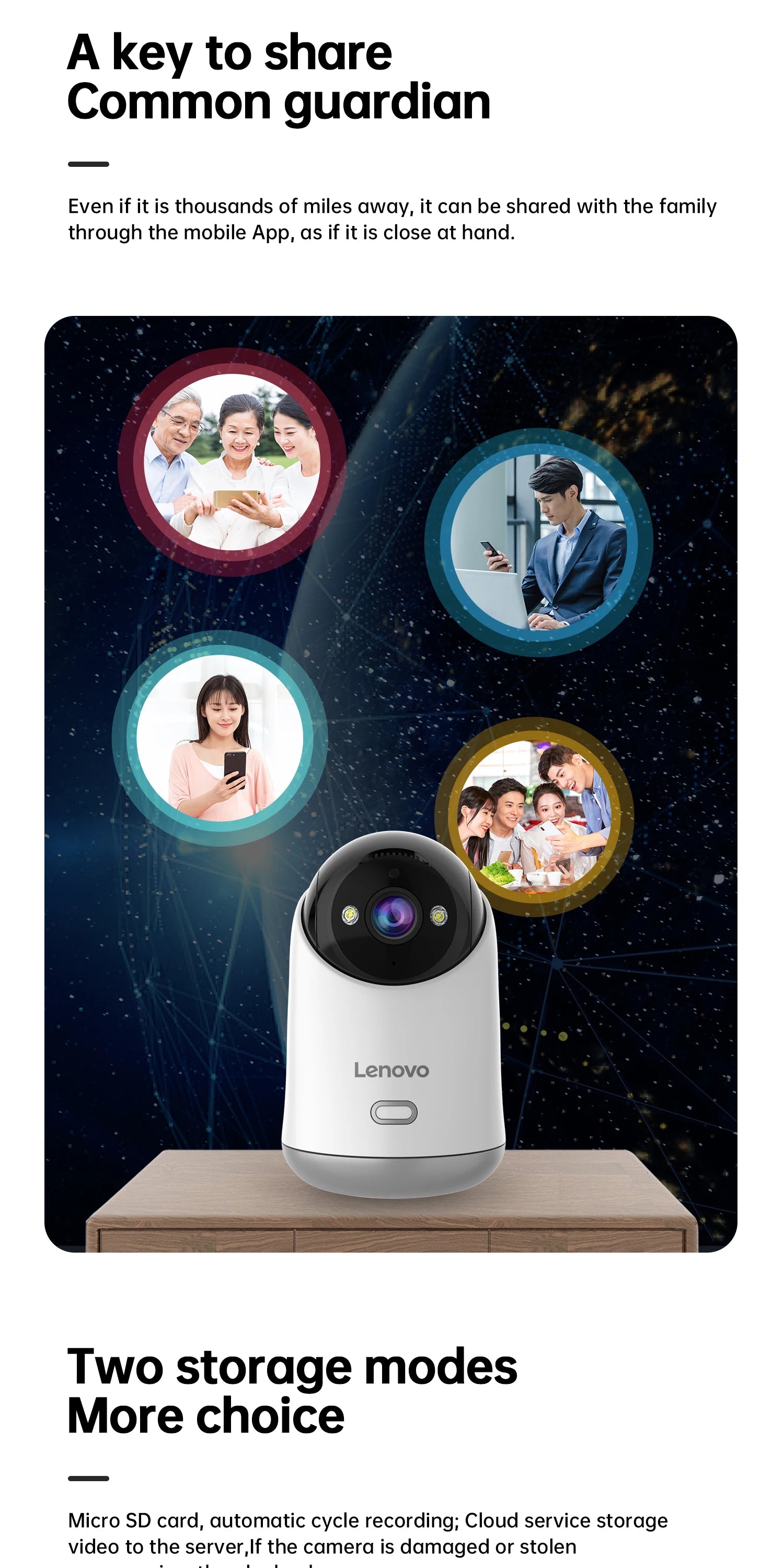 OracleCam Lenovo 5MP WiFi Camera