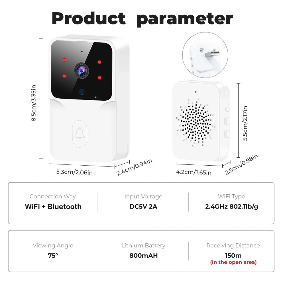 Oracle Smart doorbell with wifi